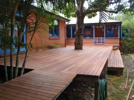 Настил из мербау