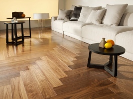 Паркет из ореха черного