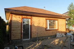 Наружная отделка блок хаус