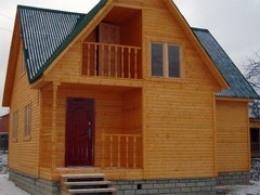 Наружная отделка блок хаус