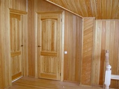 Отделка евровагонкой из сосны